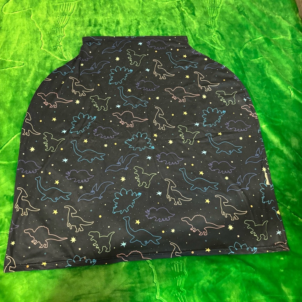 Dinosaur Print carseat cover